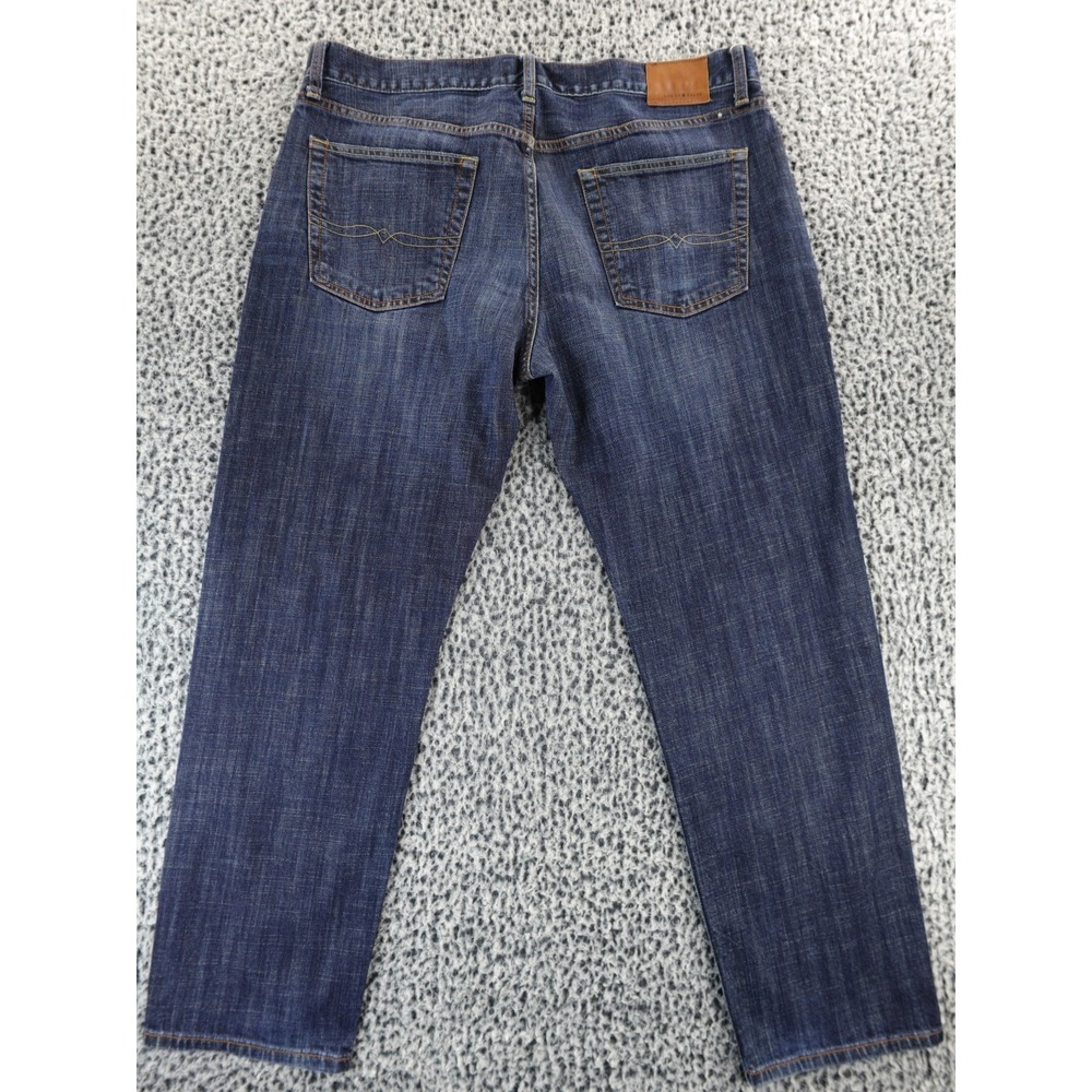 Lucky Brand 221 Jeans Mens 38x30 Straight Fit Dark Wash Stretch Denim‎ Jeans - Picture 11 of 15